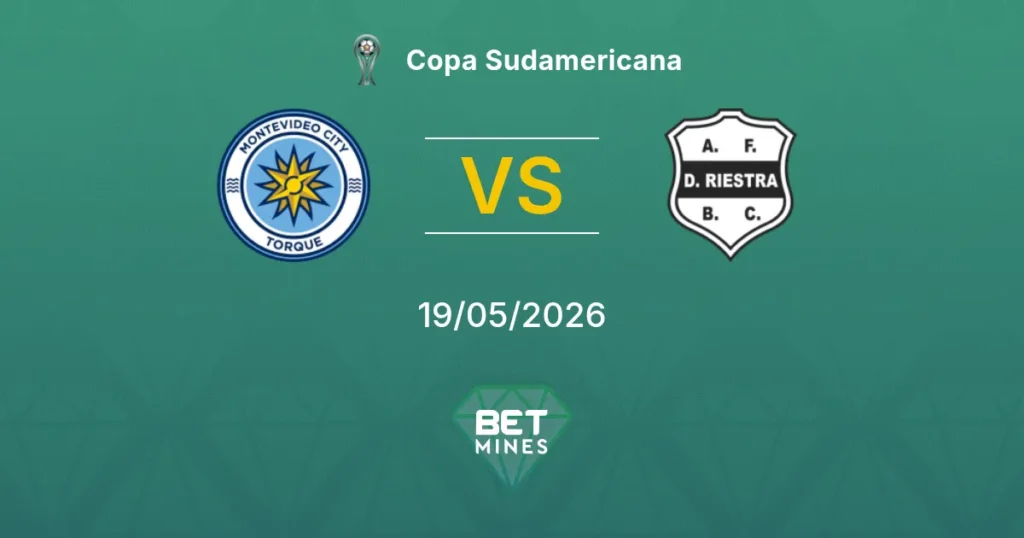 Montevideo City Torque vs Deportivo Riestra | 19 de mayo de 2026 | Conmebol sudamericana | 17:00