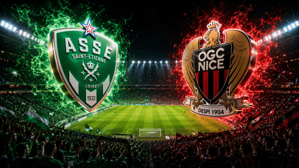 Nice vs Saint-Étienne | 29 de mayo de 2026 | Ligue 1 – play offs ascenso | 13:45