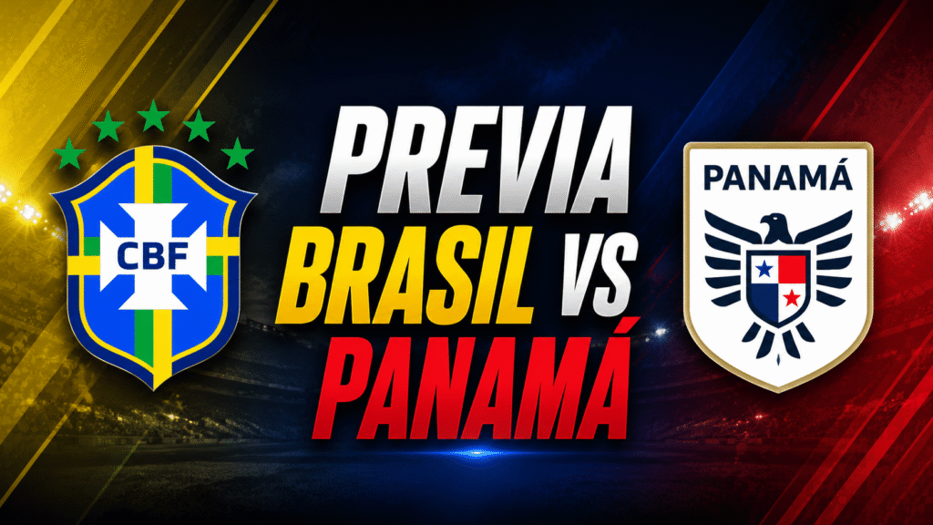 Brasil vs Panamá | 31 de mayo de 2026 | Amistosos selecciones top | 16:30