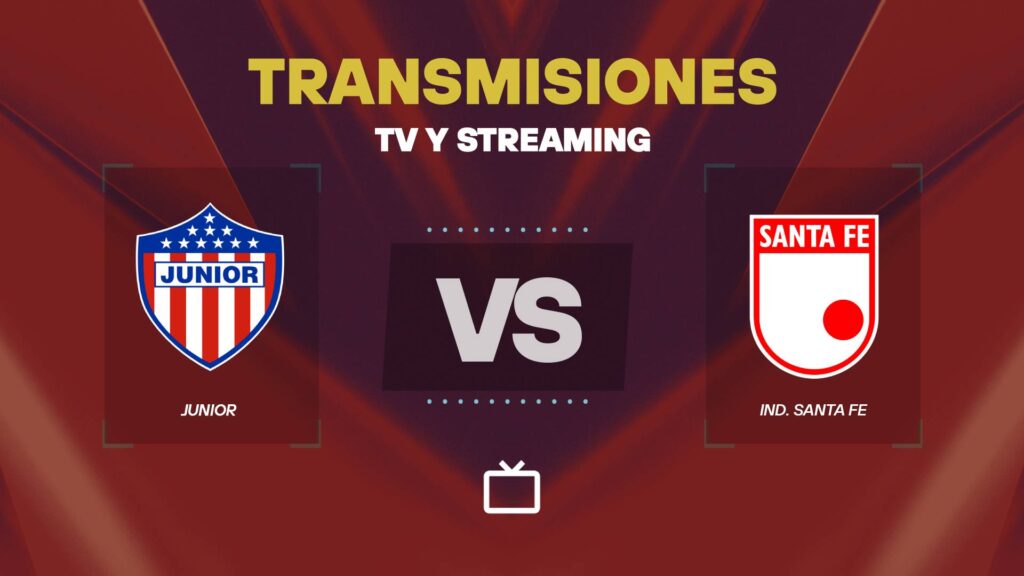Junior vs Santa Fe | 23 de mayo de 2026 | Apertura colombia – play offs | 20:30