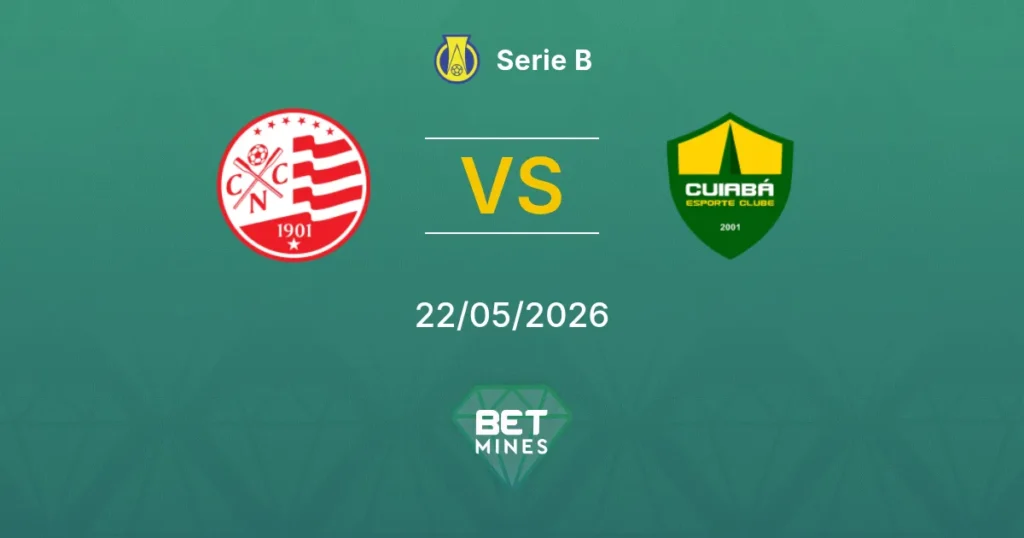 Náutico vs Cuiabá | 22 de mayo de 2026 | Serie b | 17:00