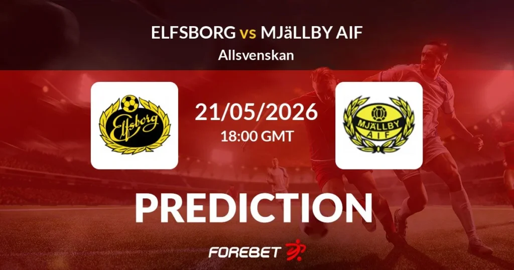 IF Elfsborg vs Mjällby AIF | 21 de mayo de 2026 | Liga sueca | 12:00