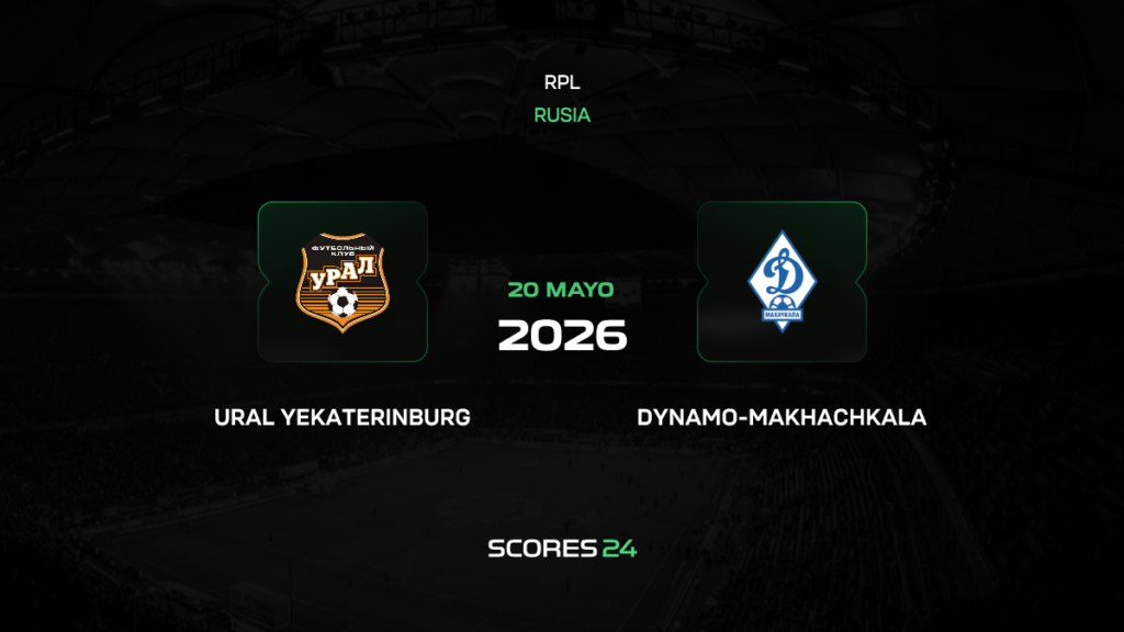 Ural Yekaterinburg vs Dynamo Makhachkala | 20 de mayo de 2026 | Premier league rusia – play offs ascenso | 09:30