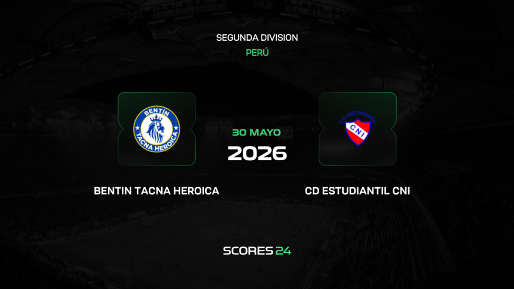 Tacna Heroica vs Estudiantil CNI | 30 de mayo de 2026 | Liga 2 | 13:00