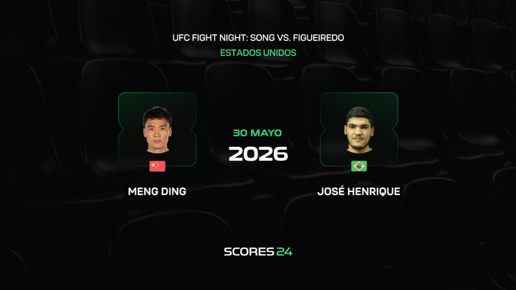 Welterweight – Meng Ding vs José Henrique —  Sáb 30/05/2026 —  03:00