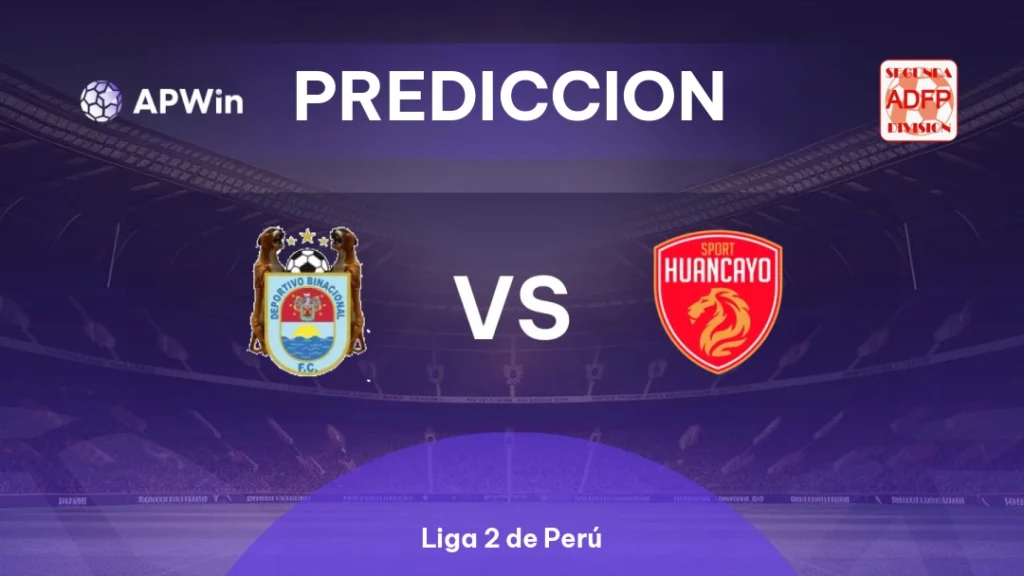 Deportivo Binacional vs Sport Huancayo II | 22 de mayo de 2026 | Liga 2 | 15:15