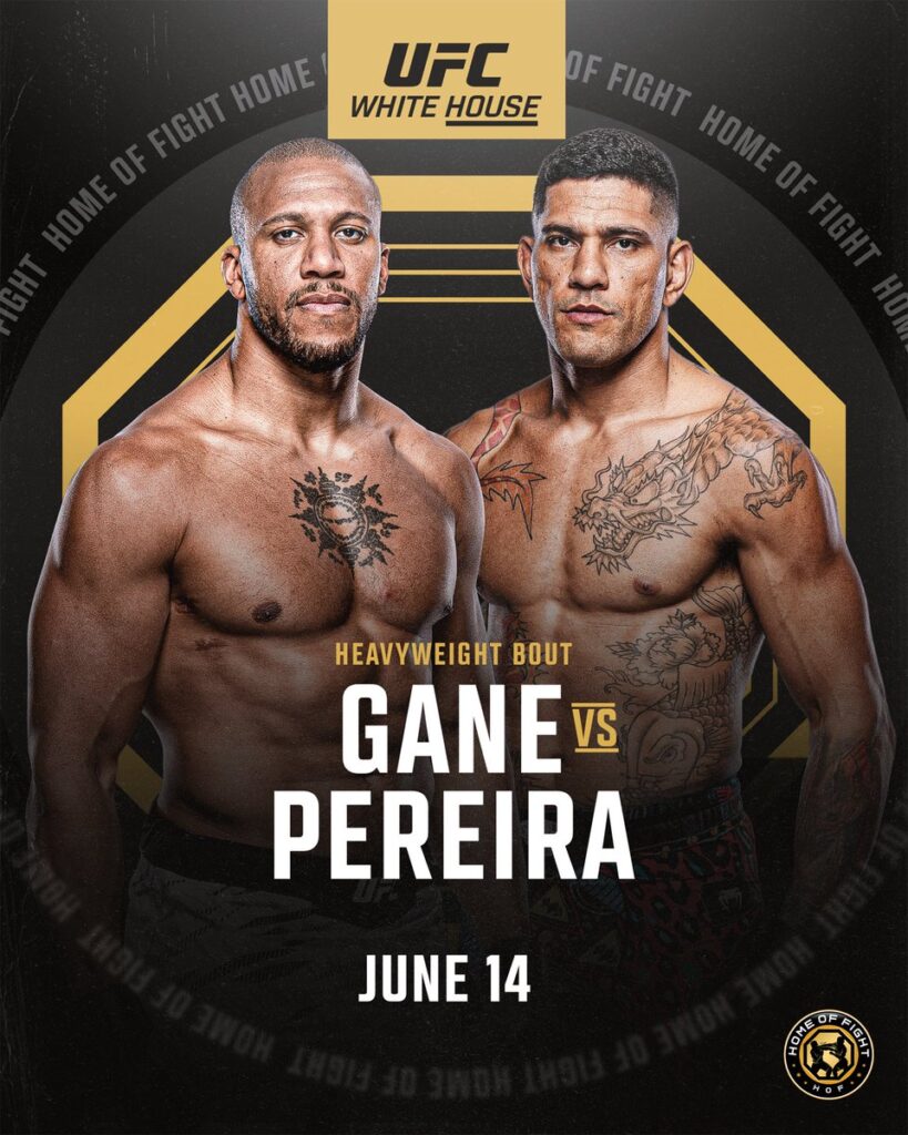 Heavyweight – Alex Pereira vs Ciryl Gane —  Dom 14/06/2026 —  21:00