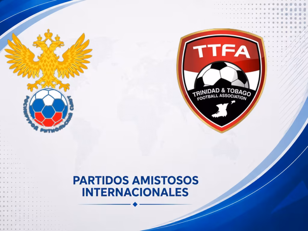 Rusia vs Trinidad y Tobago | 09 de Junio de 2026 | Amistosos selecciones top | 12:00