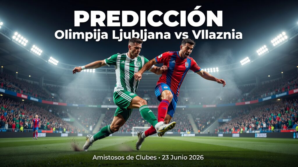 Olimpija Ljubljana vs Vllaznia | 23 de Junio de 2026 | Partidos amistosos | 07:00