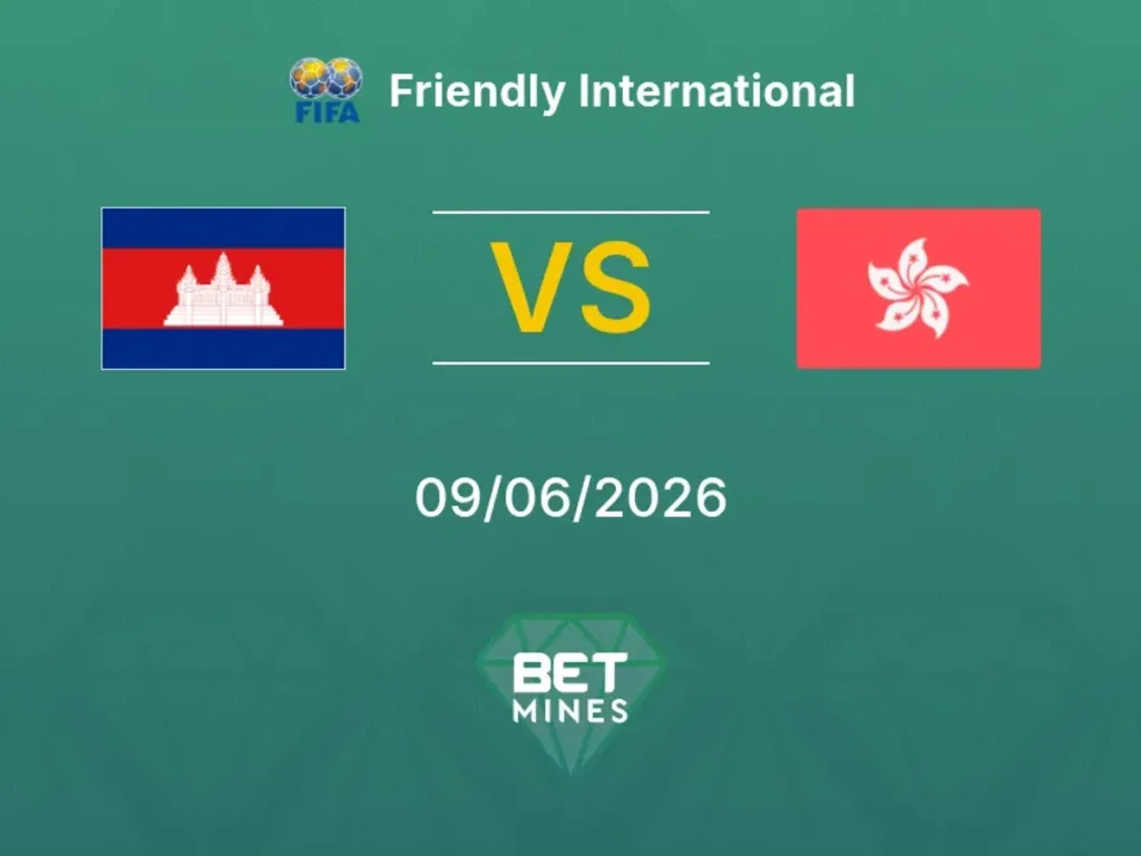 Camboya vs Hong Kong | 09 de Junio de 2026 | Amistosos selecciones | 07:00