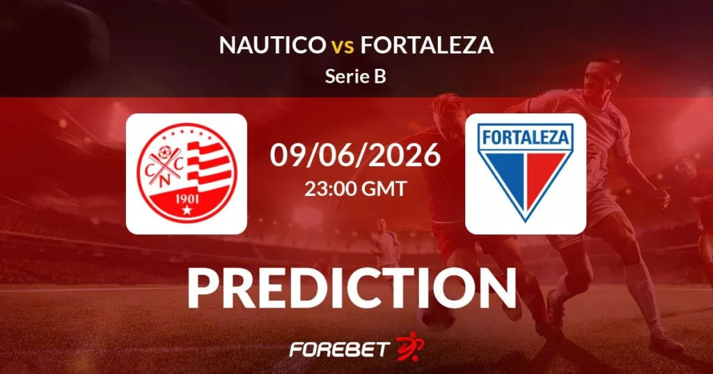 Náutico vs Fortaleza EC | 09 de Junio de 2026 | Serie b | 17:00
