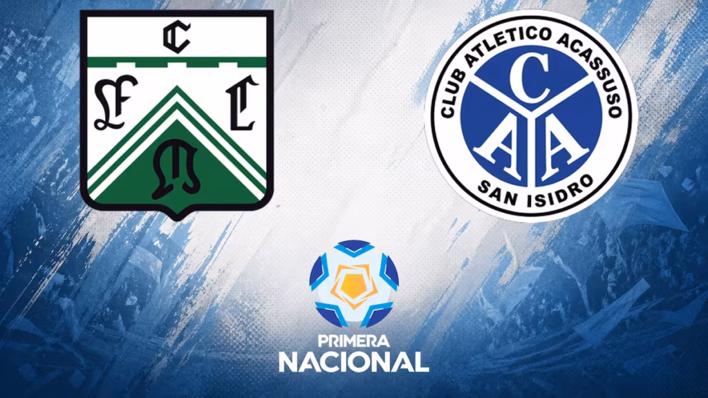 Ferro Carril Oeste vs Acassuso | 14 de Junio de 2026 | Primera nacional | 13:30