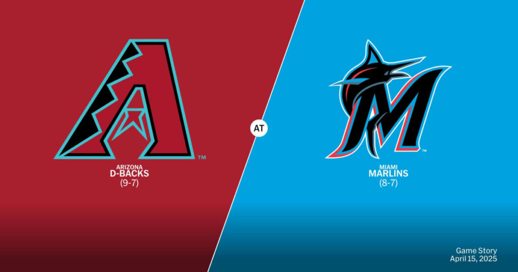 Arizona Diamondbacks vs Miami Marlins — 17:40
