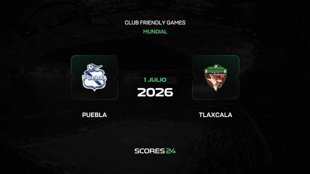 Puebla vs Tlaxcala FC | 01 de Julio de 2026 | Partidos amistosos | 15:00