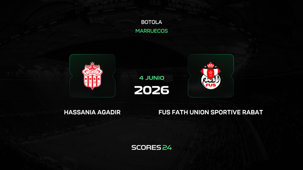 Hassania Agadir vs FUS Rabat | 04 de Junio de 2026 | Botola pro | 13:00
