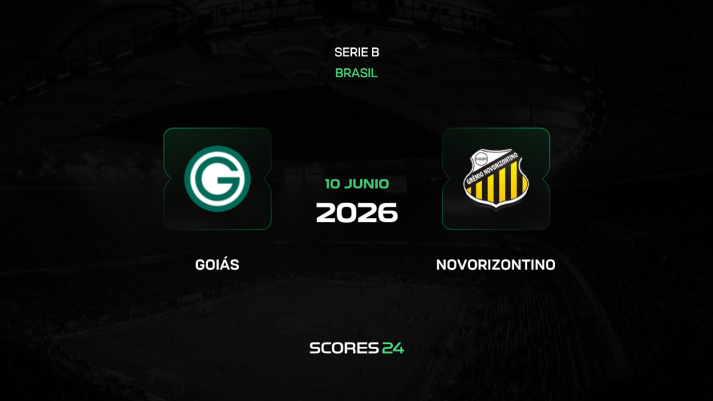 Goiás EC vs Novorizontino | 10 de Junio de 2026 | Serie b | 18:00