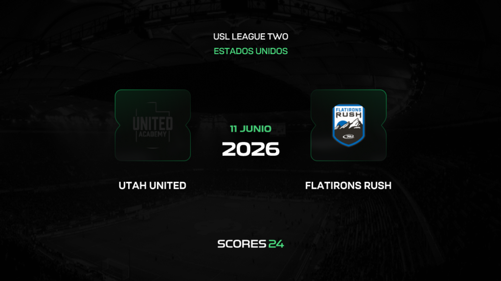 Utah United vs Flatirons Rush | 11 de Junio de 2026 | Usl league two | 18:00