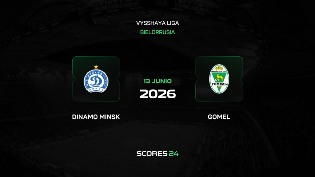 Dinamo Minsk vs Gomel | 13 de Junio de 2026 | Liga bielorrusia | 11:00