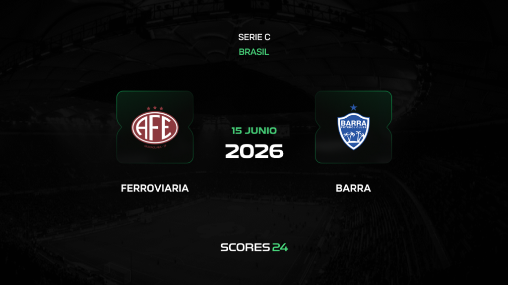 Ferroviária vs Barra FC | 15 de Junio de 2026 | Serie c | 18:30