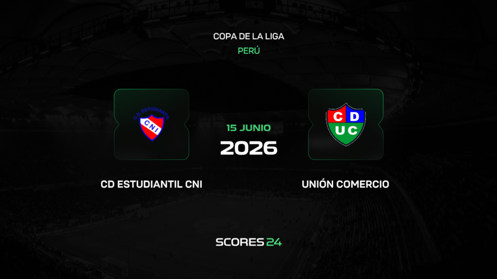 Estudiantil CNI vs Unión Comercio | 15 de Junio de 2026 | Copa de la liga perú | 15:15