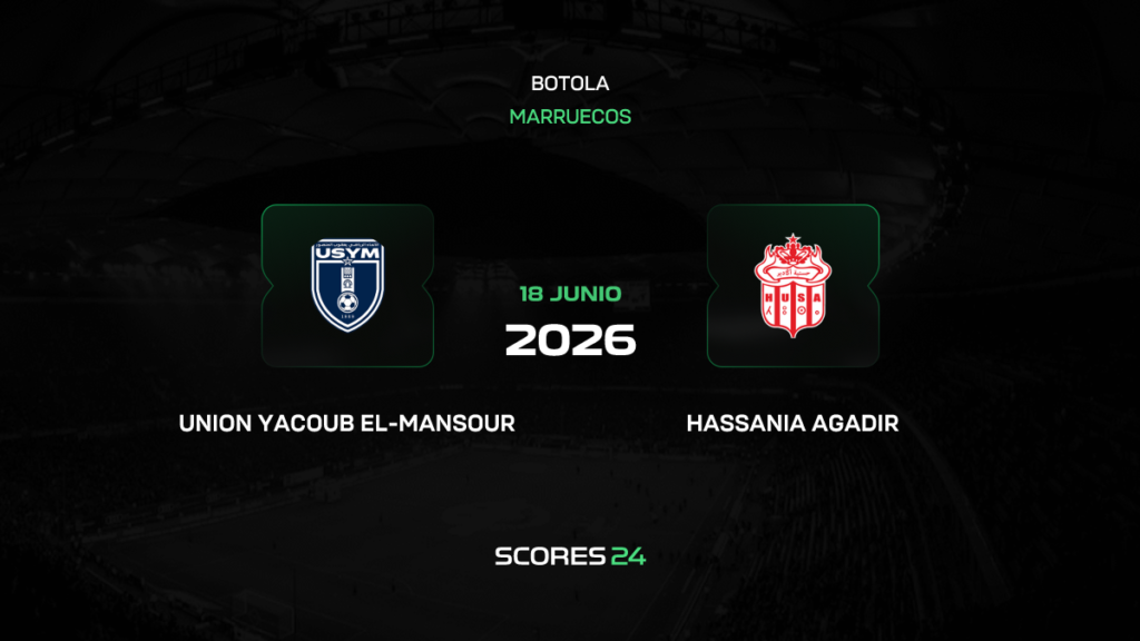 Yacoub El Mansour vs Hassania Agadir | 18 de Junio de 2026 | Botola pro | 09:00