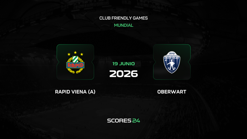 Rapid Wien II vs Oberwart | 19 de Junio de 2026 | Partidos amistosos | 11:30