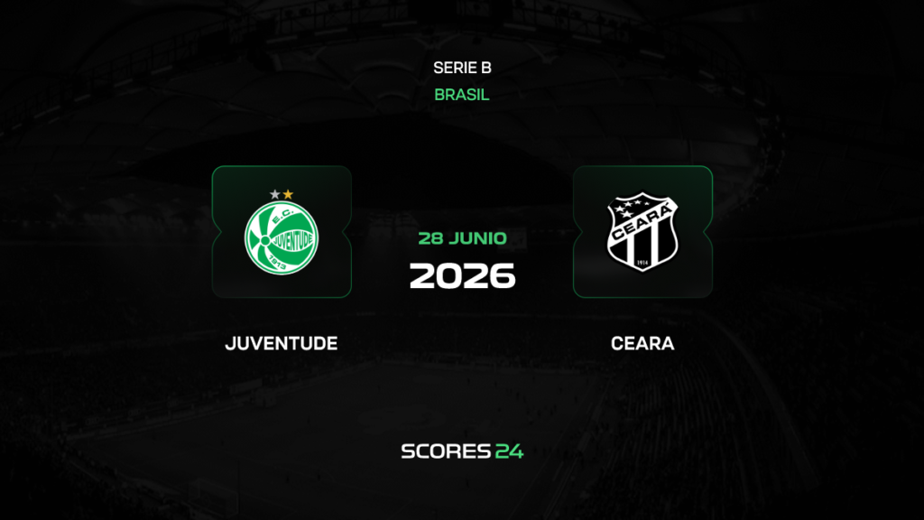 EC Juventude vs Ceará | 28 de Junio de 2026 | Serie b | 14:00