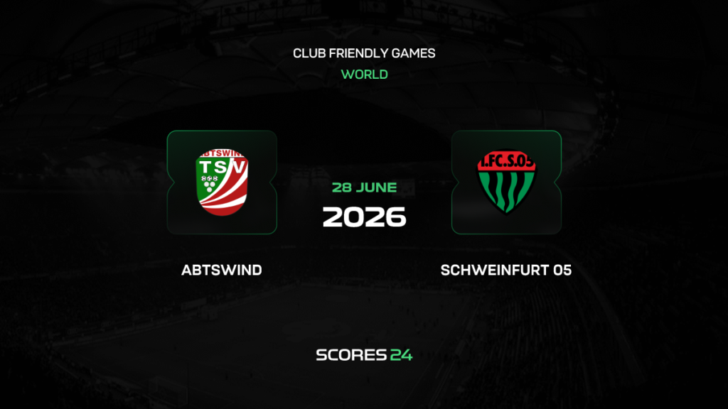 TSV Abtswind vs Schweinfurt | 28 de Junio de 2026 | Partidos amistosos | 07:00