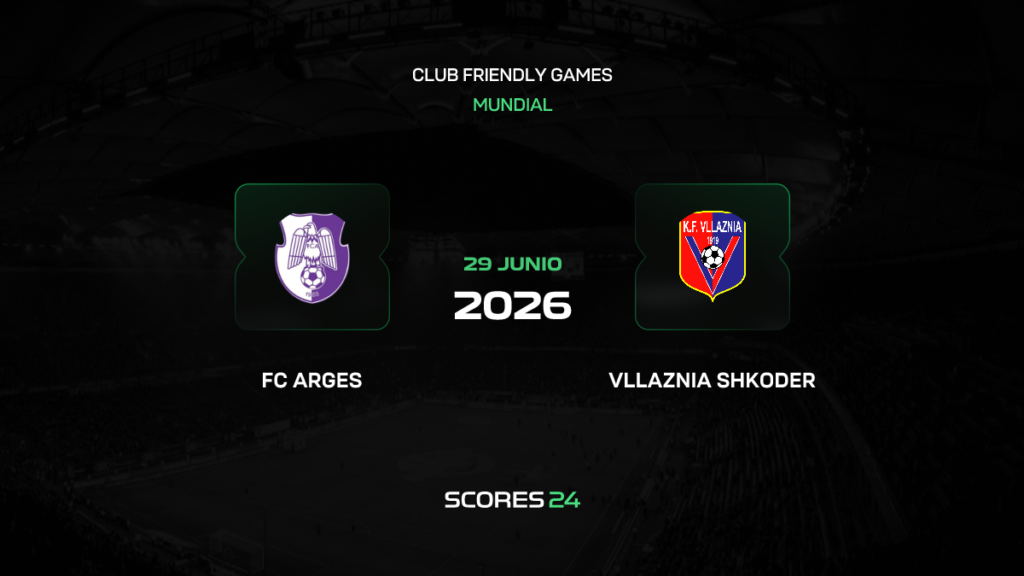 FC Arges vs Vllaznia | 29 de Junio de 2026 | Partidos amistoso | 07:00