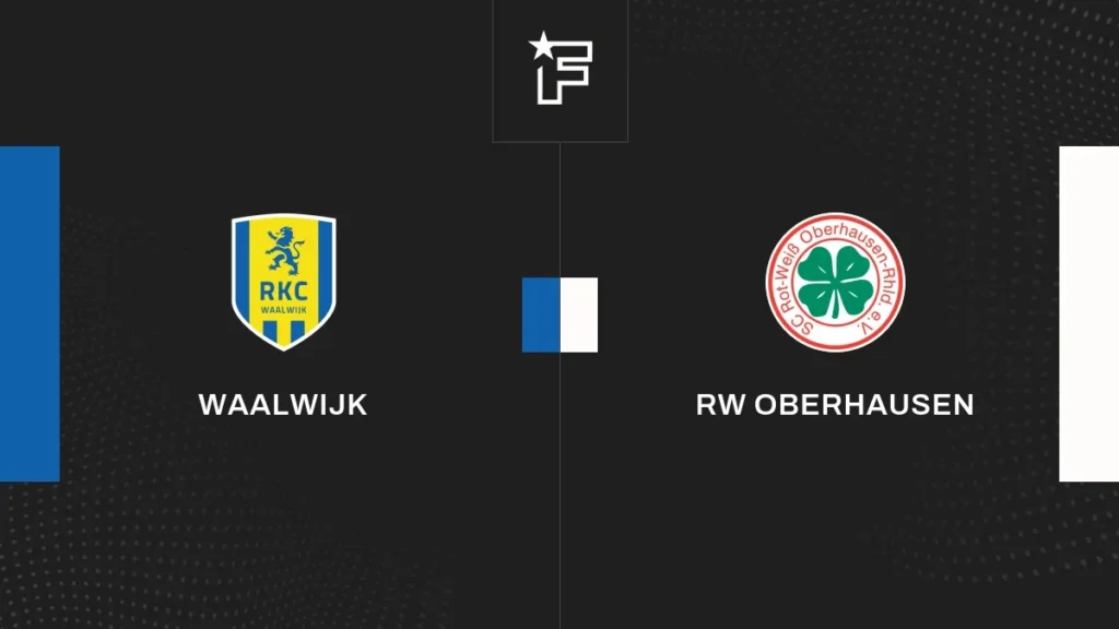 RKC Waalwijk vs Rot-Weiß Oberhausen | 30 de Junio de 2026 | Partidos amistosos | 07:00