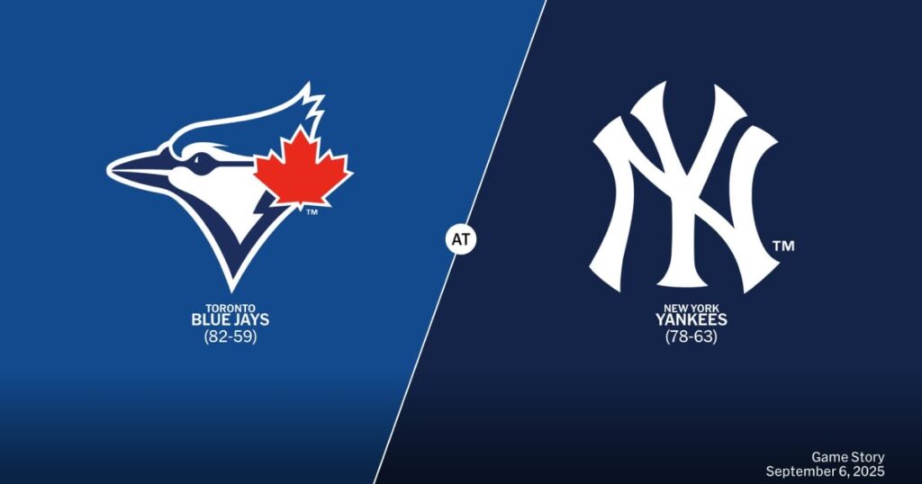New York Yankees vs Toronto Blue Jays — Sábado 13/06/2026 | 14:07