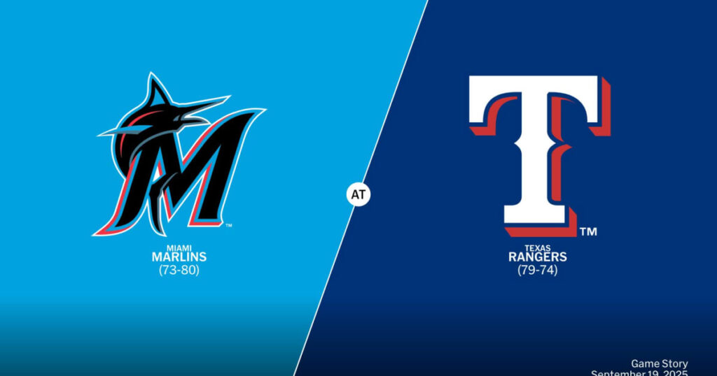 Texas Rangers vs Miami Marlins — Martes 23/06/2026 | 17:40