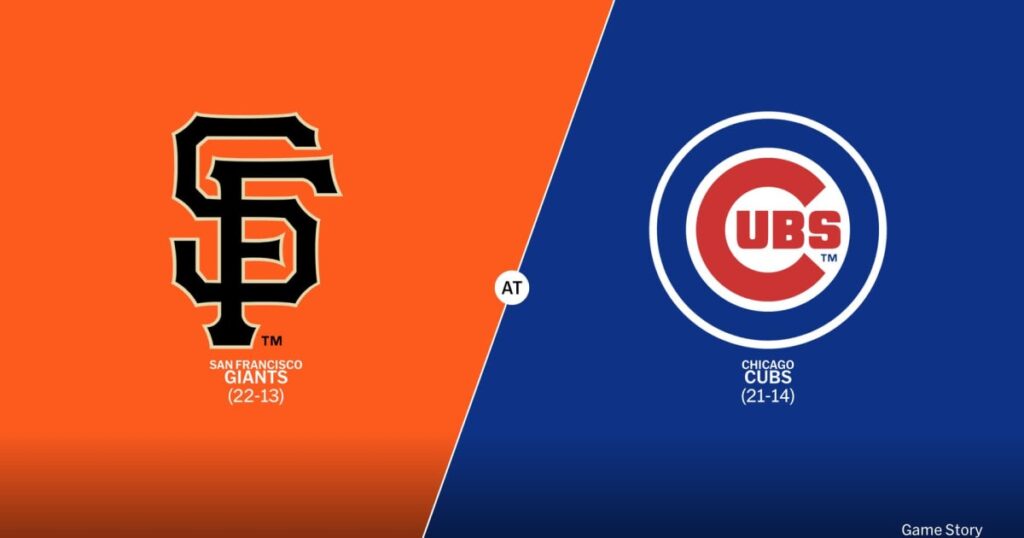 San Francisco Giants vs Chicago Cubs — 13:20