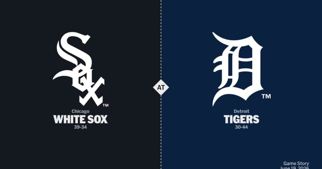 Chicago White Sox vs Detroit Tigers — Sábado 20/06/2026 | 12:10
