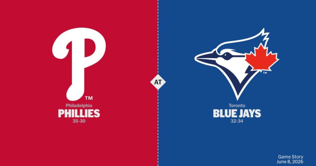 Philadelphia Phillies vs Toronto Blue Jays — 18:07