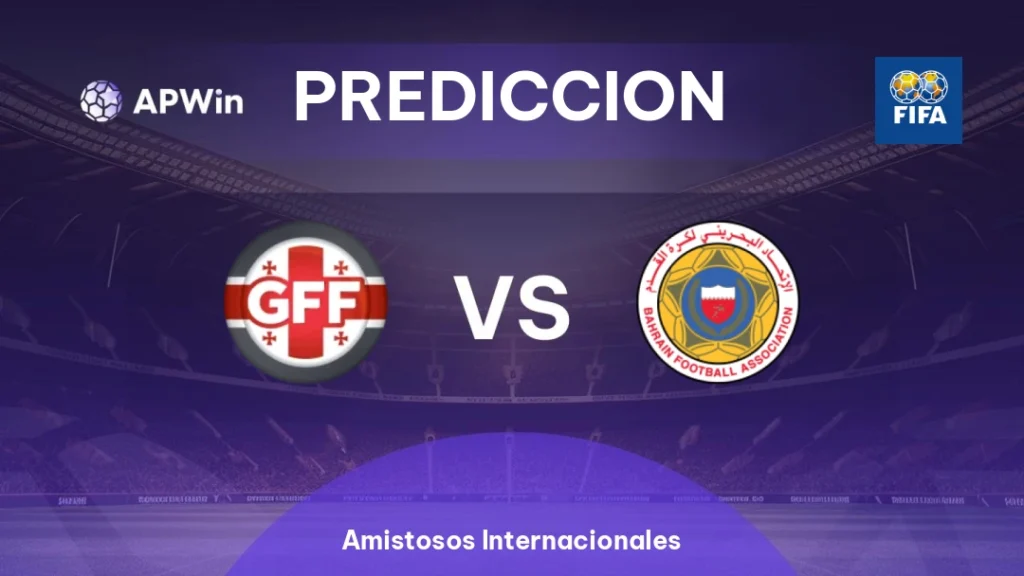Georgia vs Baréin | 05 de Junio de 2026 | Amistosos selecciones | 11:00