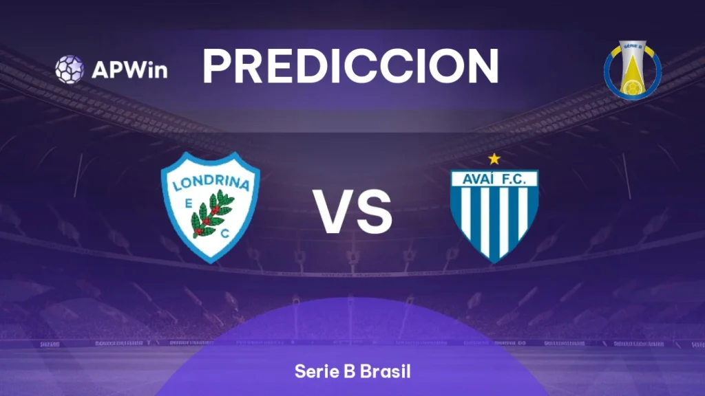 Londrina vs Avaí | 15 de Junio de 2026 | Serie b | 19:00