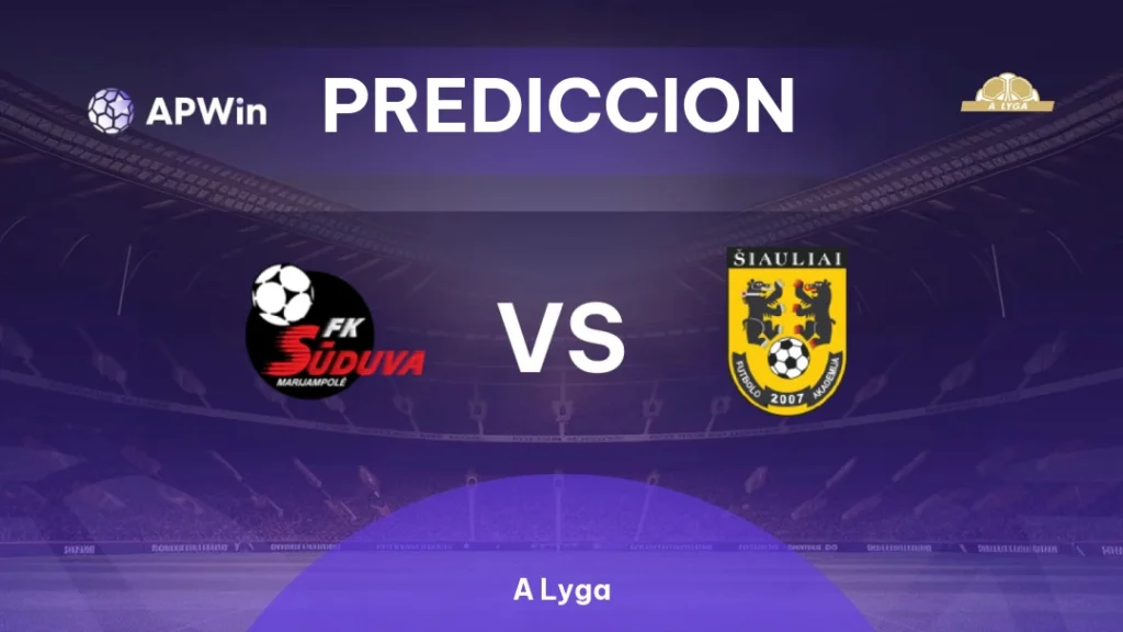 Sūduva vs Siauliai | 16 de Junio de 2026 | Liga lituania | 10:30