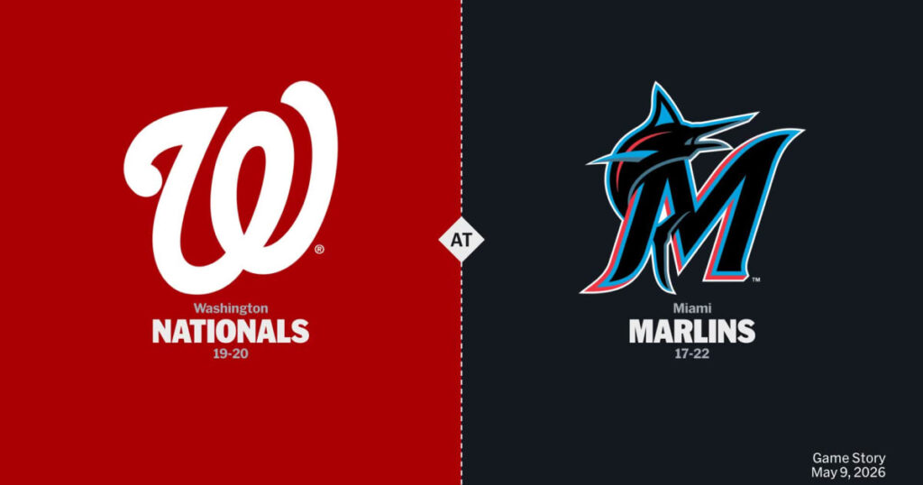 Miami Marlins vs Washington Nationals — 12:05