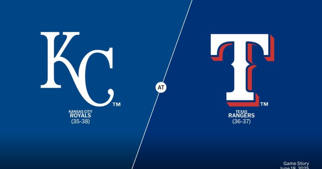 Texas Rangers vs Kansas City Royals — 18:40
