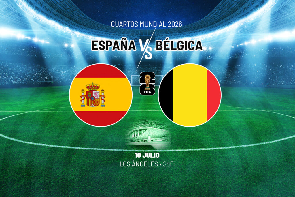 España vs Bélgica | 10 de Julio de 2026 | Mundial | 14:00