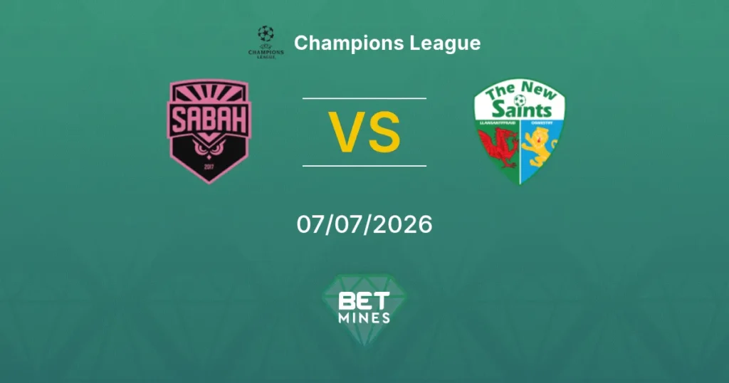 Sabah vs The New Saints | 07 de Julio de 2026 | Fase previa champions league | 11:00