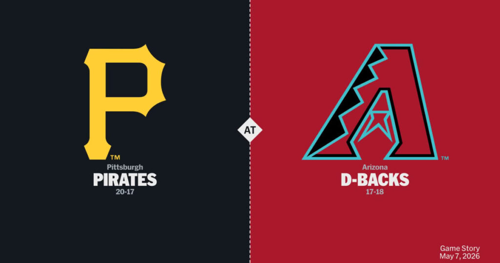 Arizona Diamondbacks vs Pittsburgh Pirates — Miércoles 29/07/2026 | 11:35 ⚾