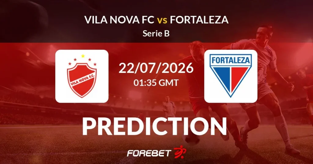 Vila Nova vs Fortaleza EC | 21 de Julio de 2026 | Serie b | 19:35