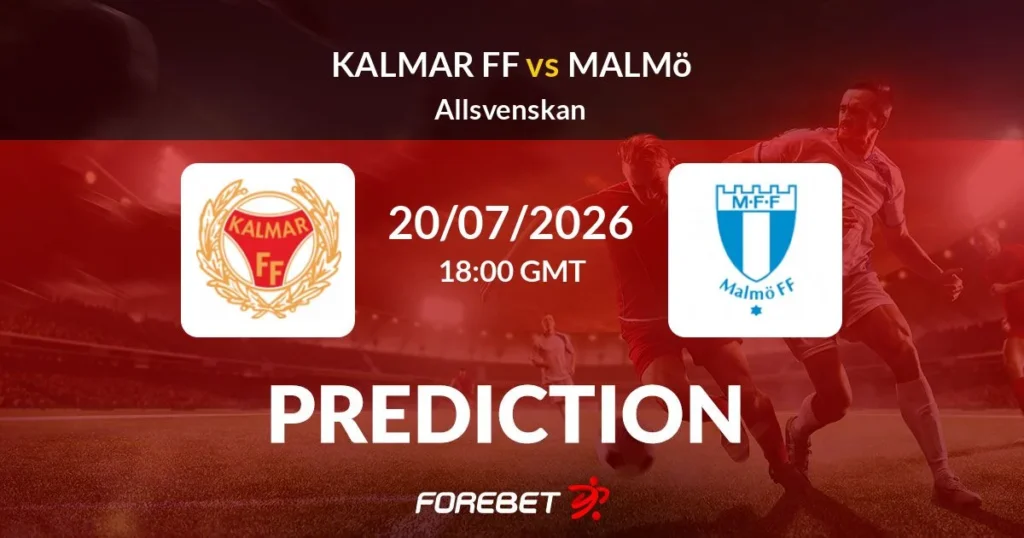 Kalmar FF vs Malmö FF | 20 de Julio de 2026 | Liga sueca | 12:00