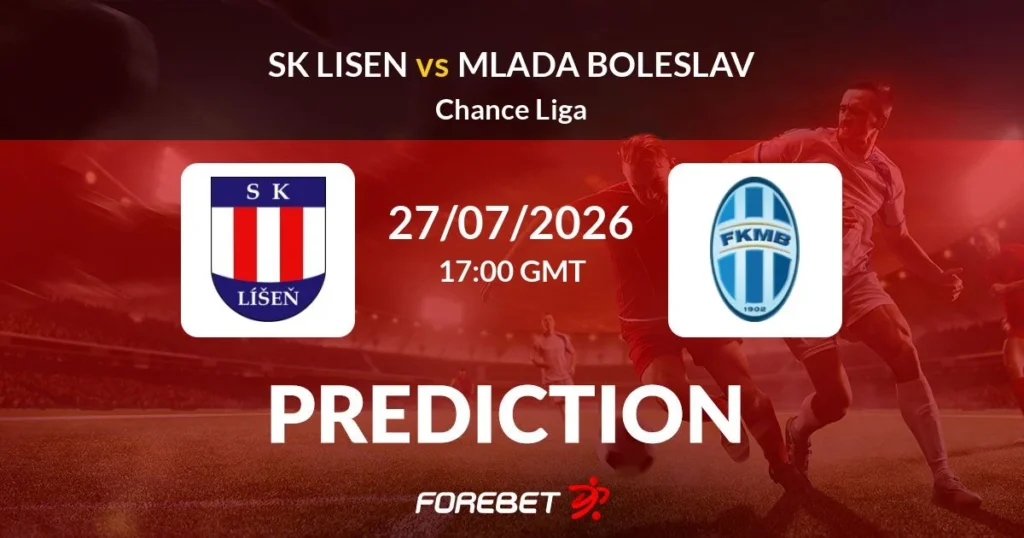 SK Líšeň vs Mladá Boleslav | 27 de Julio de 2026 | Liga checa | 11:00
