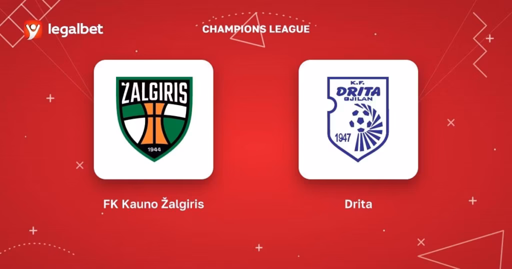 Kauno Žalgiris vs FC Drita | 07 de Julio de 2026 | Fase previa champions league | 11:00