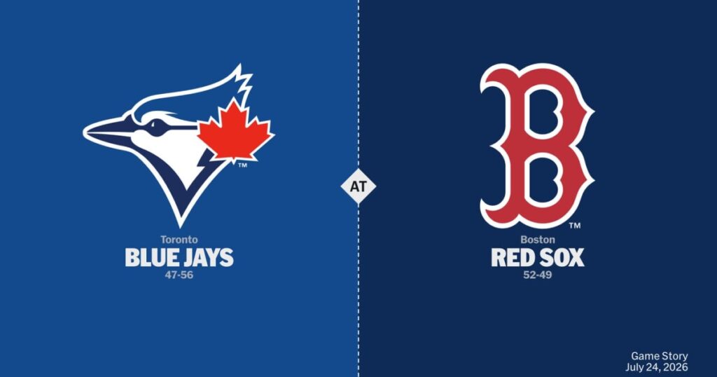 Toronto Blue Jays vs Boston Red Sox — Domingo 26/07/2026 | 12:35 ⚾🔥
