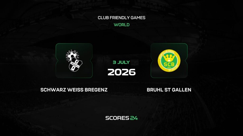 SW Bregenz vs SC Bruhl | 03 de Julio de 2026 | Partidos amistosos | 04:00