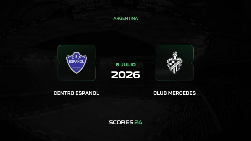 Centro Español vs Mercedes | 06 de Julio de 2026 | Primera c | 13:00